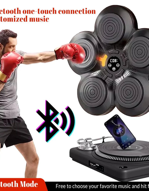 Load image into Gallery viewer, Smart Electronic Music Boxing Machine, Wall Mounted Boxing Training Punching Equipment, Smart Boxing Target Machine for Home, Indoor and Gym Use
