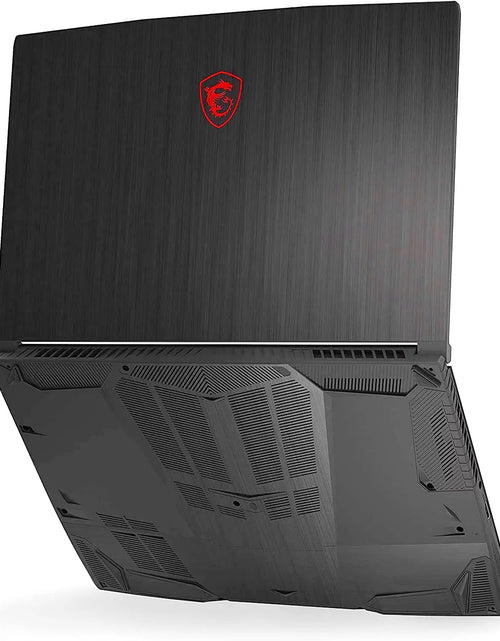 Load image into Gallery viewer, GF65 Gaming Laptop: 15.6&quot; 144Hz FHD 1080P, Intel Core I7-10750H 6 Core, NVIDIA Geforce RTX 3060, 16GB, 512GB Nvme SSD, Wifi 6, Red Keyboard, Win 10, Black (10UE-047)
