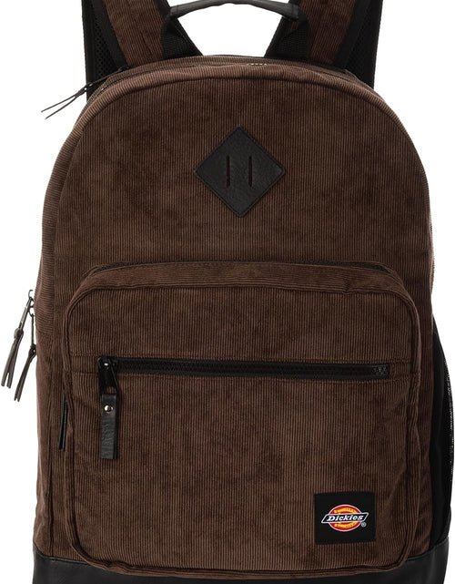 Load image into Gallery viewer, Signature Backpack for School Classic Logo Water Resistant Casual Daypack for Travel Fits 15.6 Inch Notebook (Brown Duck Corduroy)
